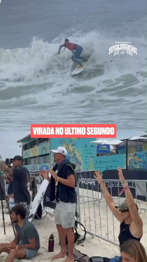 QUE VIRADA, LULU! 😱🔥

Luana Silva mostrou sangue frio e virou no buzzer beater, saindo da terceira posição direto pra primeira no último segundo da bateria! 🌊💚

Lulu segue firme pro Round of 16! 💥

🌊Banco do Brasil Saquarema Pro apresentado por Corona Cero
🗓️ 11 a 19 de Outubro
📺 Assista ao vivo em nosso site e canal oficial do YouTube

#WSLBrasil #pratudoquevocêimaginar #BBSaquaremaPro
@bbnosesportes @bancodobrasil | @coronabrasil cero
