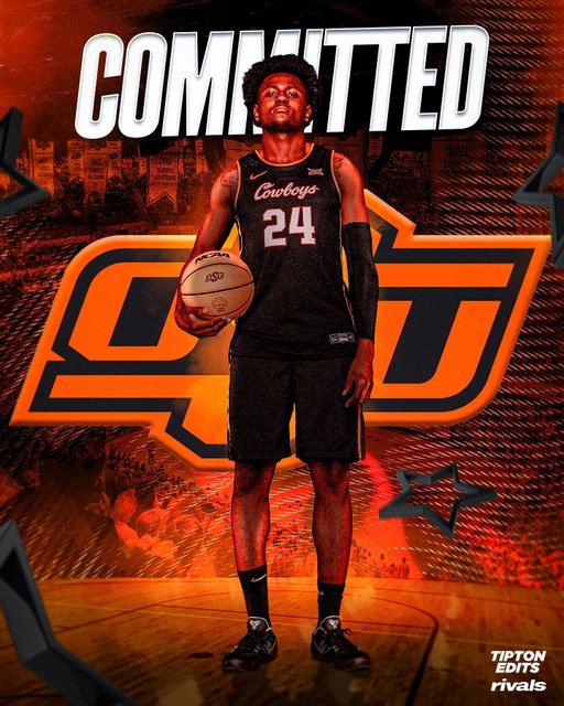 2026 Top-30 recruit Latrell Allmond has committed to Oklahoma State, he tells @rivals.ig 🤠

The 6-8 power forward chose the Cowboys over Maryland, Indiana, Tennessee, and Virginia.