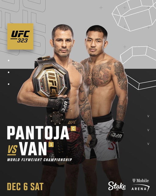 Próxima luta confirmada! 

Conto com a torcida de vocês no dia 6 de dezembro, em Las Vegas, no UFC 323.

Vamos por mais essa! 💪🇧🇷

▪️▪️▪️

Next fight confirmed!

I’m counting on your support on December 6th in Las Vegas at UFC 323.

Let’s go for it! 💪🇧🇷