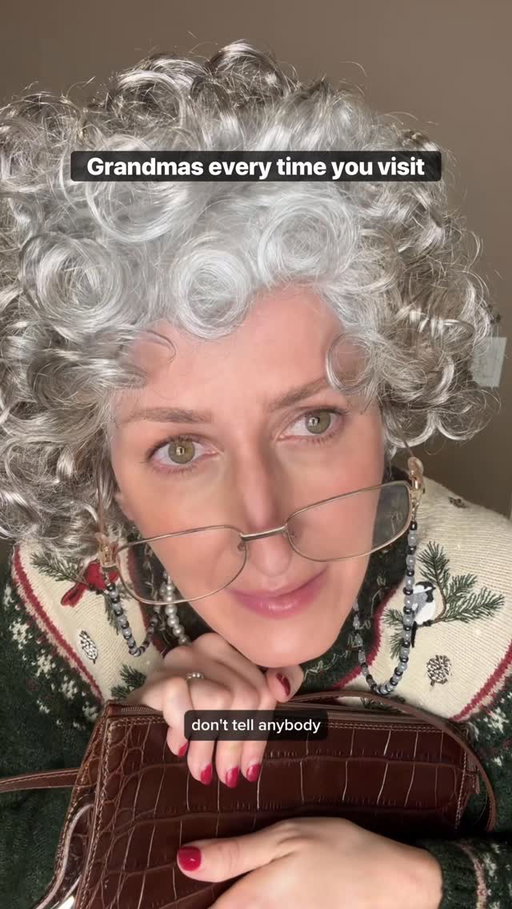 Top secret grandma business 🤫