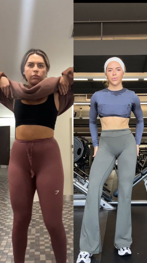 The difference is “staying in the game” even when i felt like i wasn’t seeing progress. Did i see results after 2 weeks 2 months?? Maybe a littleeeee bit. But i was also in a state of mind of ABSOLUTELY 100% KNOWINGGGG i would get to my goal if i just kept going. Theres no way it WOULDN’T happen. My progress has been a slow journey back to my most confident self, inside and out over the past 2 years. Stay in the game. AND Keep going ✨🤎