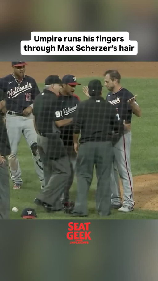 Max Scherzer undoes his belt so the umpire can check him, a breakdown

#mlb #baseball #maxscherzer #sports #umpire