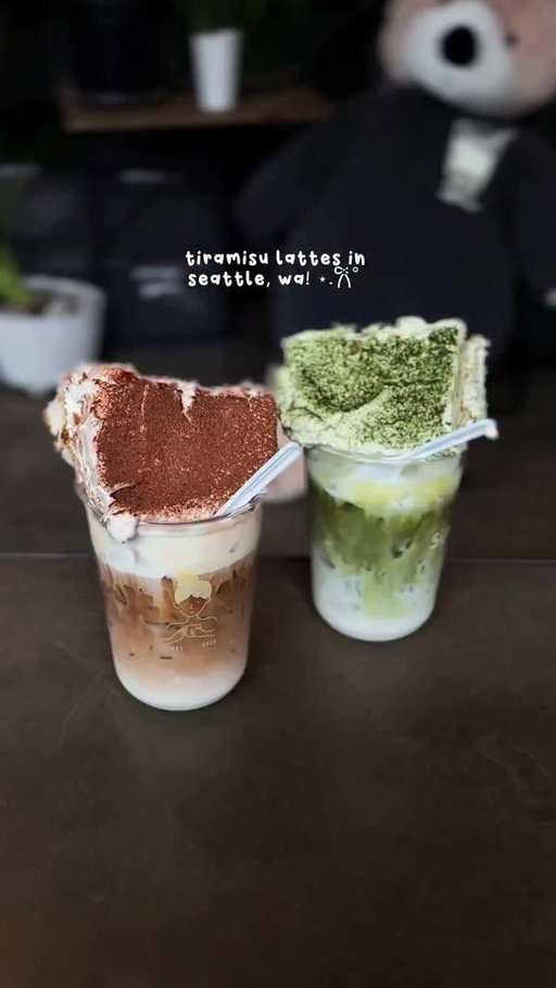 Viral Tiramisu Latte is finally here in Seattle!! ☕️🤎

@siphousewa is serving the viral Tiramisu Latte in collab with @hanhs.tiramisu! So excited they’ve added the drinks to their daily menu 🥹✨ I’ve seen this drink everywhere on my feed and I couldn’t wait to try it!! If you couldn’t tell already, Tiramisu is one of my favorite desserts. 🧸🤎 

My favorite drink was the “Caphe-misu,” a Vietnamese Latte with a tiramisu on top. ☁️ They also have a “Matcha-misu” for the matcha lovers 🫶🏼 

Which drink will you pick? ☺️ Share this with someone who loves Tiramisu ⋆˙⟡

Sip House
📍5001 Brooklyn Ave NE, Seattle, WA 98105

Thank you @siphousewa for letting me try your delicious drinks!! 🥹🫶🏼