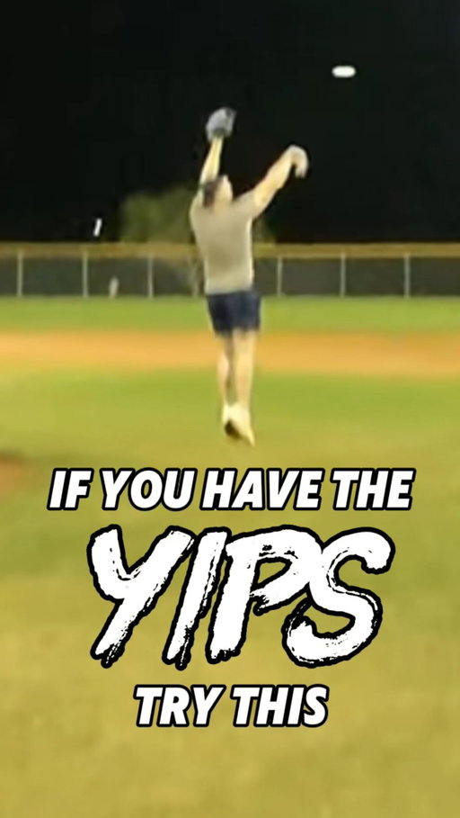 Never let the yips win 😪