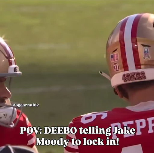Jake Moody got his GET BACK!! lol #49ers #commanders #bears #jakemoody #deebosamuel #nfl #football #nflfootball #Mondaynightfootball