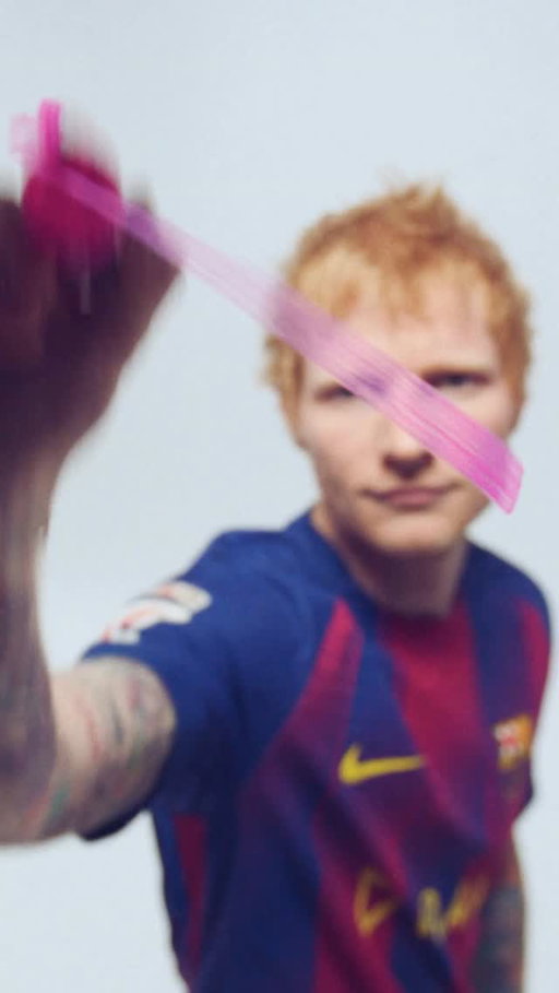 Ed Sheeran joins the Barça squad. It’s time to PLAY. 
Barça x @spotify x @teddysphotos ▶️