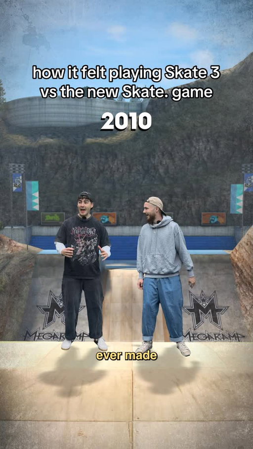 Things have changed… 😂🔥 #comedy #videogames #skate #skate3 #skate4