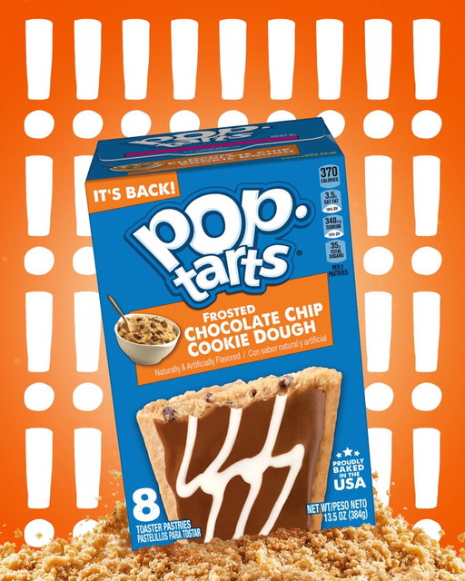 you demanded. we caved. Cookie Dough is back. rolling onto shelves soon…stay tuned!

#poptarts #flavordrop #cookiedough #itsback #yourewelcome