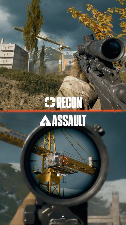 Eyes on the prize, Recons auto-spot enemies when aiming down sight 🎯

Missed your shot? Your team will pick up where you left off 💥

#Battlefield6