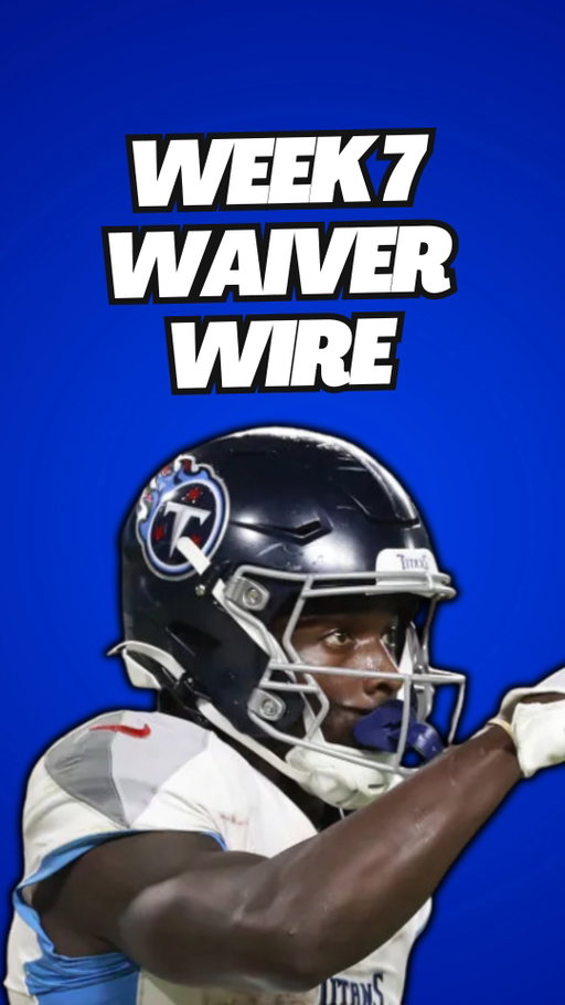 Week 7 MUST ADD Waiver Wire Pickups #fantasyfootball #nfl #fyp #nflfantasy #nflfootball #waiverwire #foryou #waivers #waiverwirepickups 

Updated ROS rankings linked in bio!