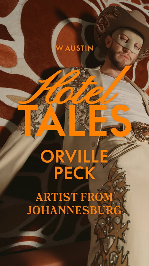 A mask. A hotel. Somewhere in between, a chase that could only include @orvillepeck. You Had To Be There.