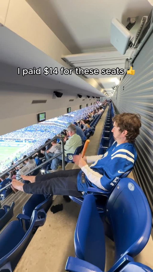 Best seats in the house 🙏

#nfl #sports
