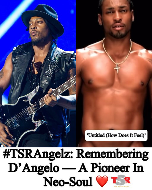 #TSRAngelz: #Roomies, join us in honoring #DAngelo, a multitalented artist who helped shape an entire era of R&B and neo-soul. 🙌🏾 From “Lady” to “Brown Sugar,” his artistry will forever live on. 🙏🏾❤️ (SWIPE) — (📸: @gettyimages) ✍🏾: #TSRStaffLGx