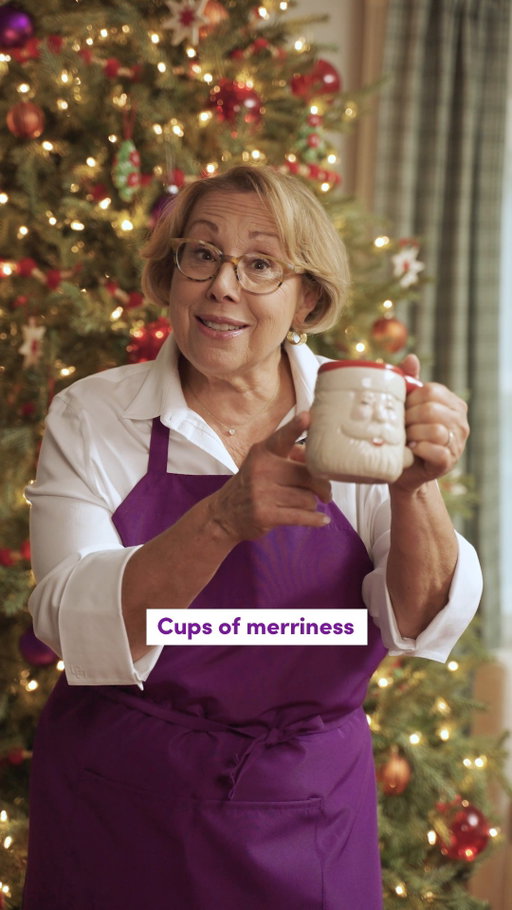 Want to win the season? Wayfair’s the secret ingredient. Follow @brunchwithbabs recipe to get your home holiday ready:
1. Cups of Merriness
2. A stylish table setting
3. Mix with a throw pillow
4. Heaping portion of festive decor