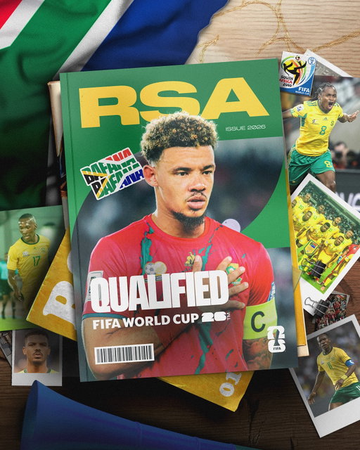 🇿🇦 South Africa have qualified for #FIFAWorldCup 26! 

#WeAre26
