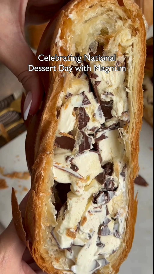 ​#NationalDessertDay is a day for sharing, and we have the perfect treat for you and your besties. 👯​
​
What Magnum Bar are you indulging with today? 🥐​

​

​

#Magnumicecream #asmr #dessertrecipe #croissant #moreismore​