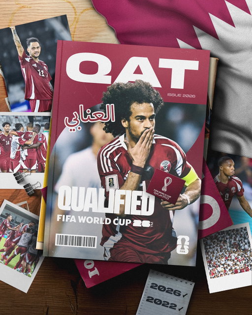 🇶🇦 Qatar are headed to #FIFAWorldCup 26!

#WeAre26