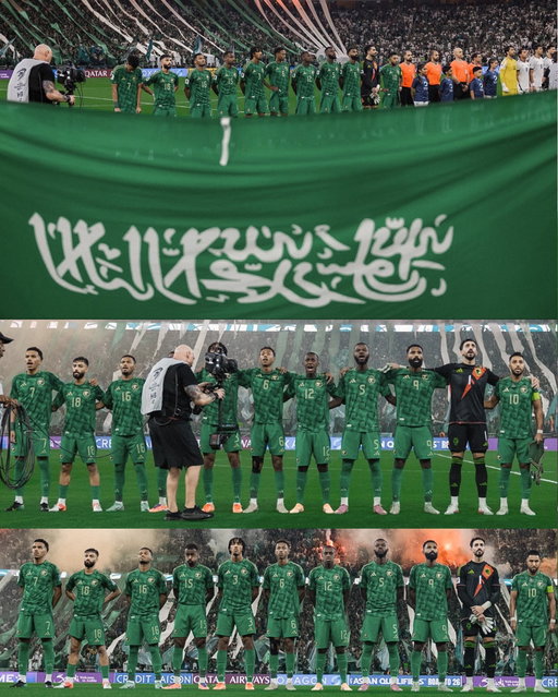 🔚 نهاية الشوط الأول |
‏🇸🇦 السعودية 0 - 0 العراق 🇮🇶 
#السعودية_العراق