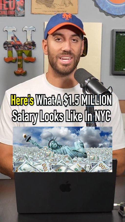 Here’s What A $1.5 Million Salary Looks Like In NYC!!