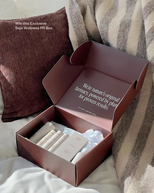 GIVEAWAY 🌿 Get your hands on an exclusive PR box! Filled with some of our most loved products to help relieve pain, reduce stress, and stay fresh. 

To enter make sure you’re following @sajewellness and comment below telling us which remedy you’re reaching for first. 🤎 

One winner will be randomly selected. Giveaway ends Thursday October 16th and 12am EST. Open to 🇨🇦 & 🇺🇸. Good luck!!