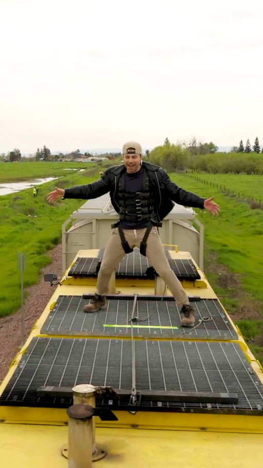 Jumping On A Moving Train… For Science!