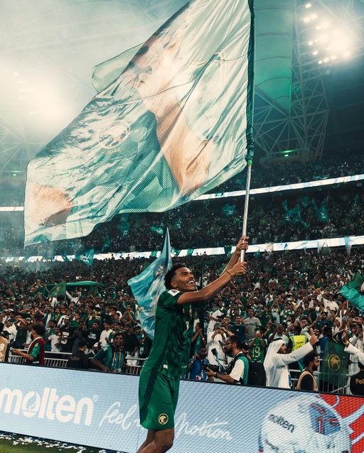 الفرحة مع الأخضر غير 💚⚡️