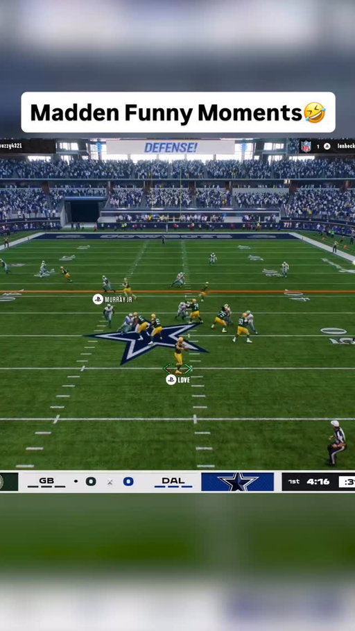 Madden 26 Funny Moments🤣 #madden #madden26 #gaming #thegoosetv #fyp