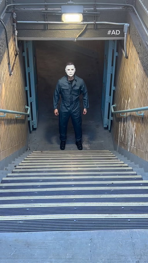 We came for the merch… Michael Myers came for us😭🔪 #AD Shop HALLOWEEN II apparel, decor and more in-store at Walmart and online at Walmart.com @officialuniversalhorror @walmart