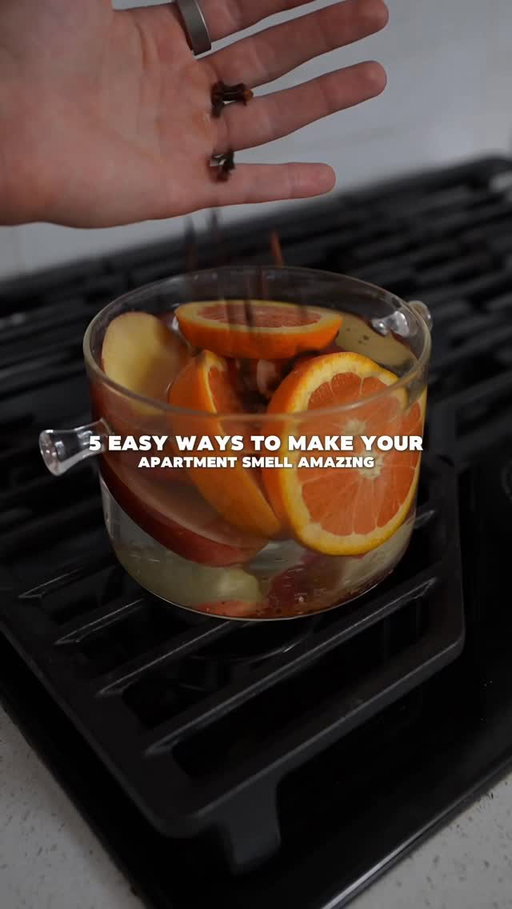 5 easy ways to make your apartment smell amazing

 #apartment #homescents #cleanhomemagic
