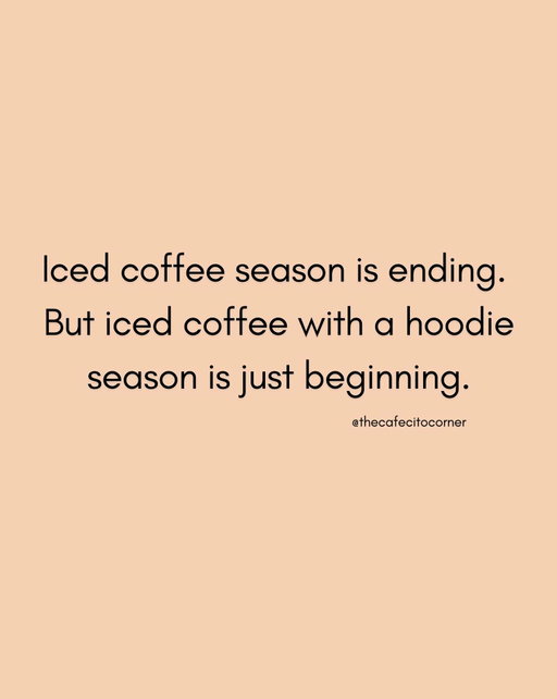 Iced coffee is just a vibe ❄️