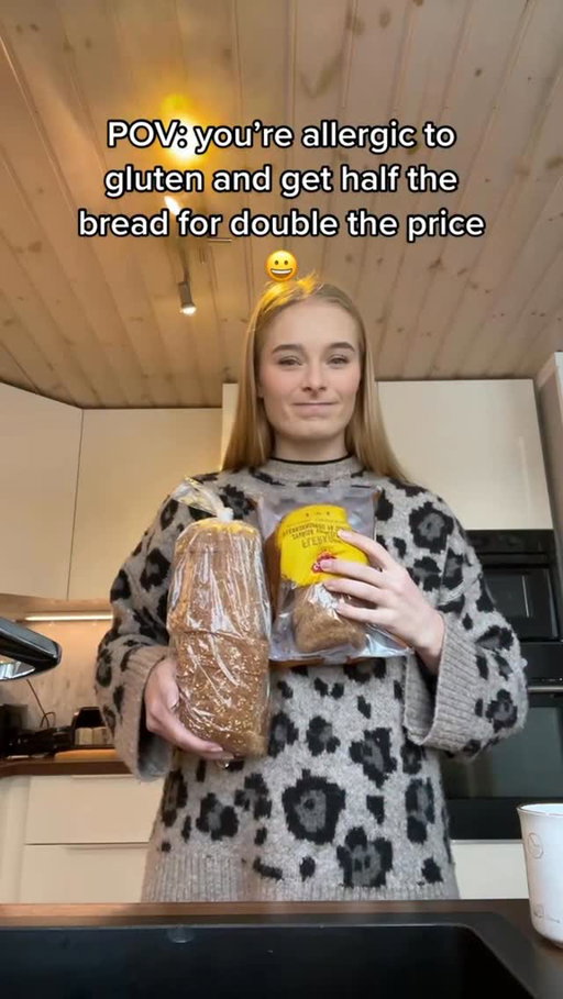 Making me broke 🥲 #gluten #viral #glutenintolerance #allergy #relatable
