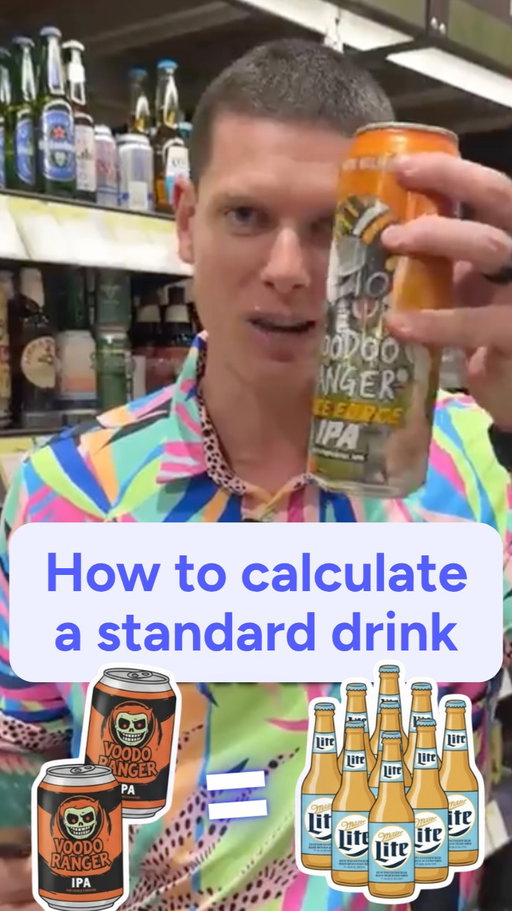 “ONE DRINK” isn’t always “ONE DRINK” #Cheers #drinktok #feelbetter #liverhealth #drinksmart