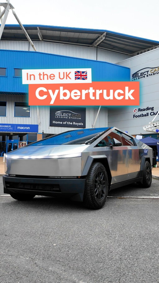 The Tesla Cybertruck has landed in the UK (kind of) 👀🇬🇧  You can’t legally drive it on UK roads… but we managed to get a closer look ⚡️ 
Is it bulletproof? Why is the Cybertruck banned in Europe? What’s the range, performance – and will the Cybertruck ever come to the UK? We’ve got answers coming soon 🔍 
With its angular NASA-like design, minimalist interior, and a lot of opinions online – this EV might be the most controversial vehicle ever made. 
💬 What do you actually think of the Cybertruck? 
Follow for more EV insights 
#TeslaCybertruck #CybertruckUK #CybertruckEurope #CybertruckLegalUK #EVSpotting #FutureOfTransport #ElectricVehicles #InstaVolt #TeslaUK #CybertruckRange #IsCybertruckBulletproof