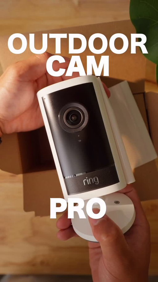 @ring Outdoor Cam Pro retinal 4K is next level peace of mind. Shop now at Ring.com! #ad