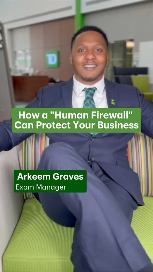 Fraud can happen to any business, big or small. This #CyerSecurityAwarenessMonth, train your team using these three tips, to help them become a human firewall and protect fraud against your business.