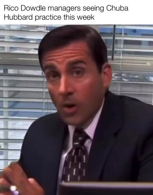 Nothing personal Chuba - it’s just business