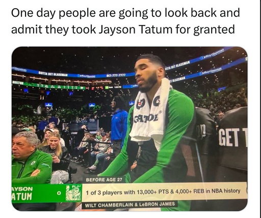 Weekly reminder the national narrative on this guy is he has a superteam, gets carried, and isn’t a superstar. 

Best wing since Lebron, and sad it took an achilles injury for folks to realize it.