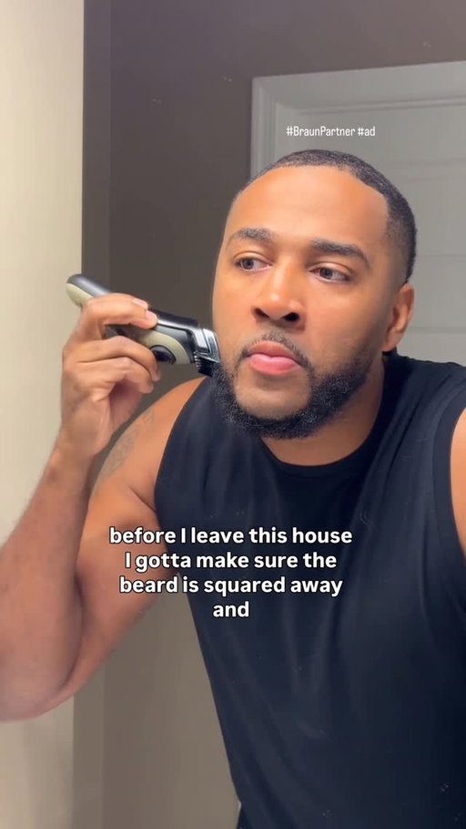 #AD #BraunPartner @braun_us is the truth! Look good. Feel good. Show up better. 💈 The new Braun All-in-One 7 Camo Trimmer — available now at Walmart