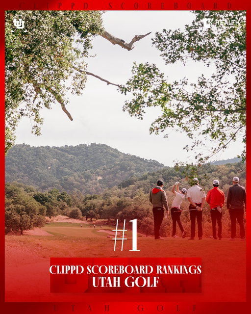 The first official rankings are out. Congratulations @utesgolf  @utahathletics #goutes