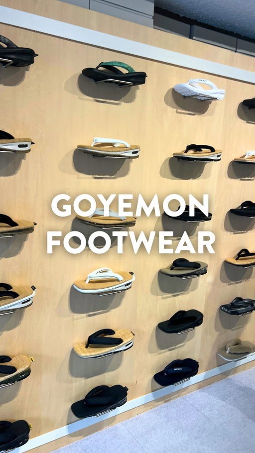 Comment “SANDAL” for a Google Map link of the store!

I’m back with an another unique store you probably haven’t heard of: Goyemon, a brand reinventing the traditional Japanese sandal. 

Known as Geta (下駄）, these sandals have been worn in Japan for over 1,000 years. Goyemon bring them into the modern day by combining traditional design with sneaker technology for added comfort, style, and performance. 

All made in Japan, definitely check them out next time you’re in Tokyo! 
—
IG: @goyemon_japan
OPEN: TUE-SUN CLOSED: MON

#tokyo #geta #sandals #tokyotraavel #tokyostyle #fashion #madeinjapan #japanesegifts