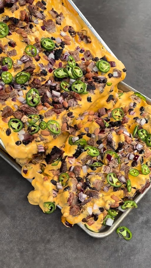 The viral nacho trend just got wood-fired. 🔥