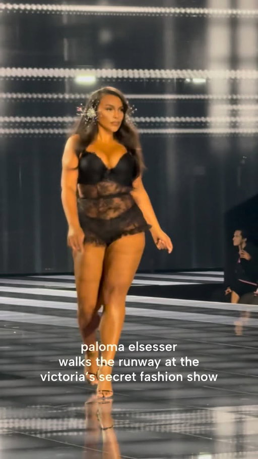 All of our jaws collectively hit the floor.

#PalomaElsesser walked the runway at the #VictoriasSecretFashion show like the #VSAngel she is.