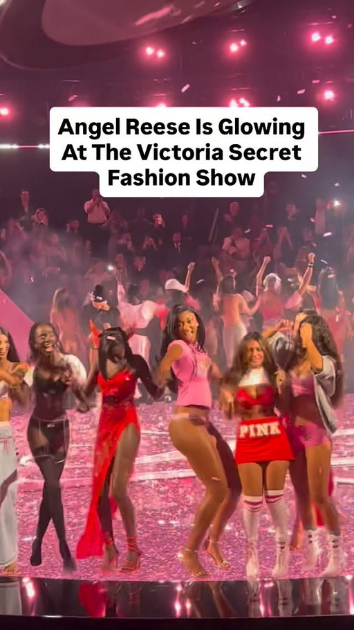 ✨ SHE’S GLOWING ✨ Our girl @angelreese5 just walked the @vspink show!!! 💘 

You can read her 2024 cover story at the link in bio. 🔗