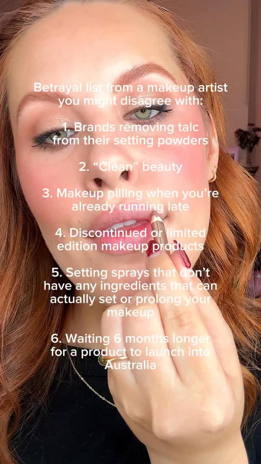 I’m very passionate about number 5 😡 stop labelling everything a setting spray is it doesn’t actually SET!!!!

 #makeupopinions #betraylist #makeup #settingspray #unpopularopinion