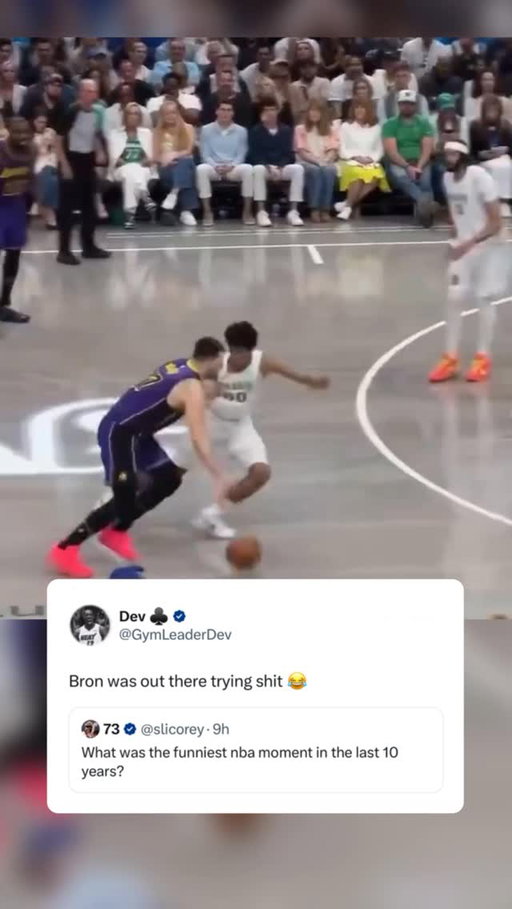 The music is frying me 😂

(via @lakersalldayeveryday)