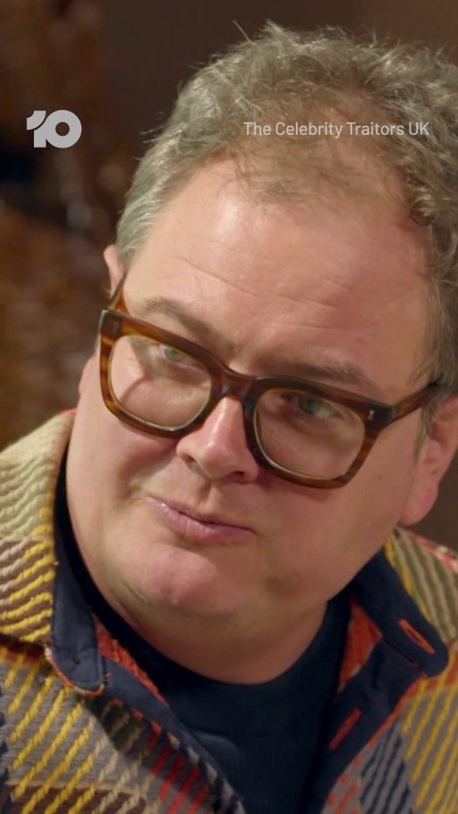 Attention Players: Keep Alan's name off of your slate! 😅

#TheCelebrityTraitors UK | Stream Now on @Channel10AU