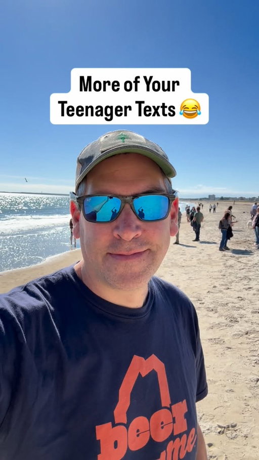 The shoe kid is in a pre nursing program 😂 All from your messages and comments #teenager #text #funny #dad #maine @cvspharmacy @brittonhiggins
