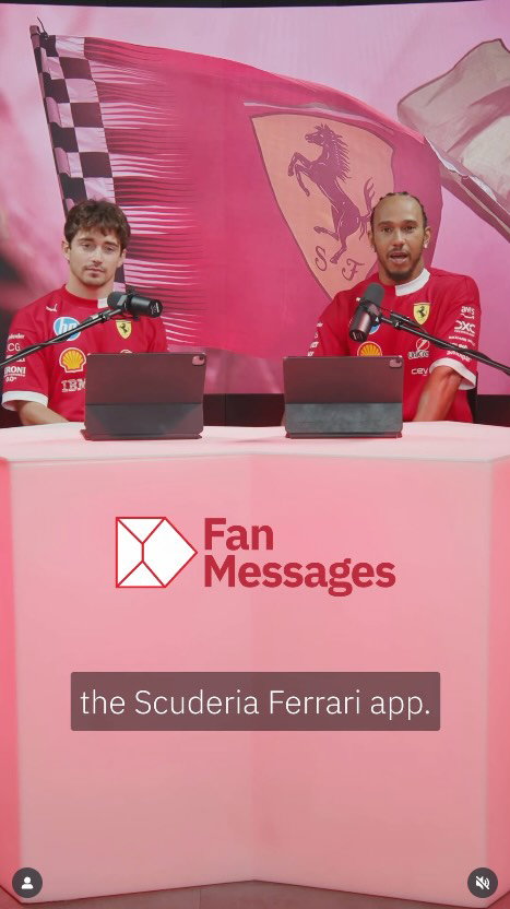 Will Charles drop a bagpipes banger? 🎶

What’s it like to hit 200mph on the track? 🏎️

Drop your questions in the @scuderiaferrari app and stay tuned to see what they reveal. 👀