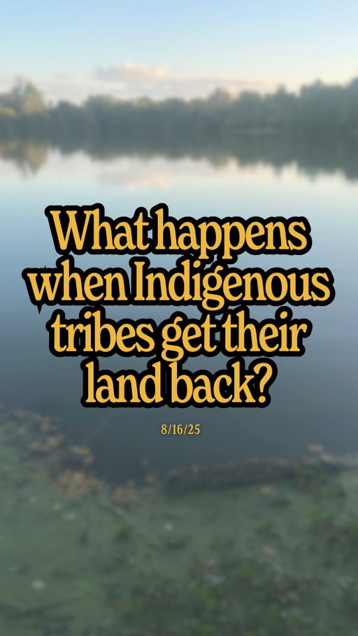 What actually happens when Indigenous Peoples get their stolen land back?