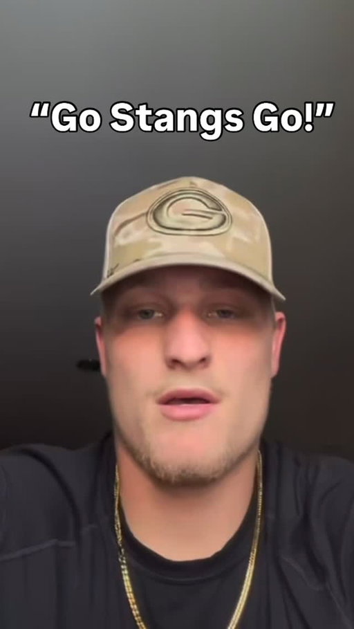 Breaking: Former rival QB Taylor Elgersma declares allegiance.

“Go Stangs Go.” 

Guess we know who he’s pulling for this weekend.

(THIS IS NOT AI)
#barstoolwesternu #vivalastangs #oua